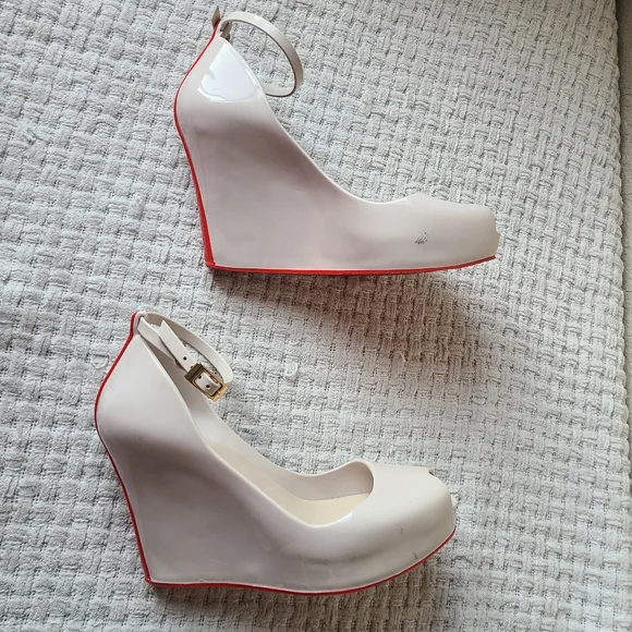 PATCHULI X BY MELISSA PLATFORM WEDGES Women's Size 6 - Picture 5 of 13